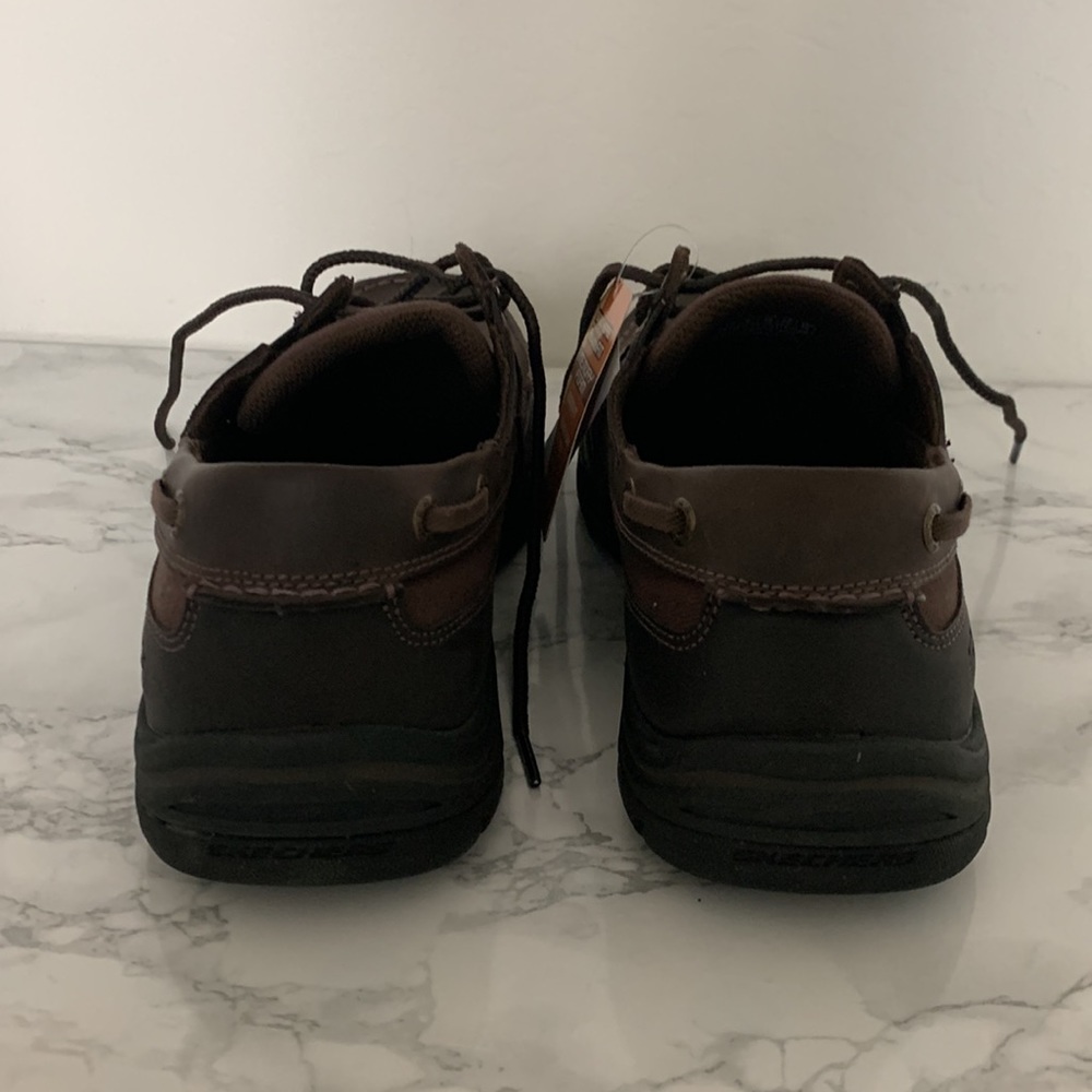 Mens lace up leather shoes - Picture 4 of 5